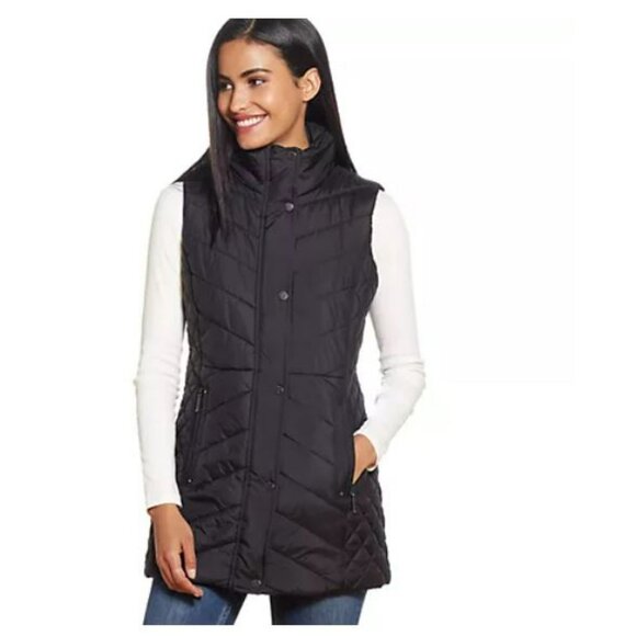 Weatherproof Womans Quilted Longline Vest NWT Size XXL - Picture 1 of 8